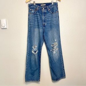 Levi’s Ribcage Straight Ankle Jean 28